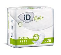 Euron Id Expert Light Extra (Formerly Euron Micro Extra Plus) Incontinence Pads (Anti Leak Cuffs) -(28 Pack) by Euron ID