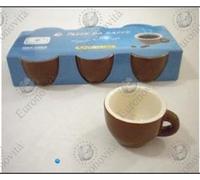 EURONOVITA Set Coffee Cups X6 Basse