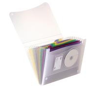 Europa 42159 Coloured Polypropylene Expanding File with 13 Pockets, A4 Size