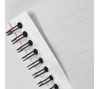 Clairefontaine Europa Notemaker A4 Wirebound Pressboard Cover Notebook Ruled 120 Pages Black (Pack 10) - 4862