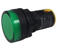 EUROPA COMPONENTS 22MM SWITCHES LED PILOT GREEN 24V | LED PANEL INDICATORS OPTOELECTRONICS, 1 X QTY - RAD223B