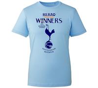 Europa Football League Winners T-Shirt, Funny Spurs Trophy Drought Ended Champions London Club Shirt, Gift Unisex Top (Sky, 4XL Years)