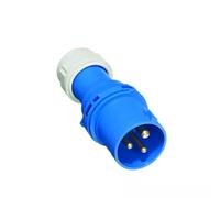 Europa IP633P IP44 Industrial Plug 230V 2P+E 63A 6H