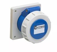 Europa IPSW633P IP67 Panel Socket 230V 2P+E 63A 6H
