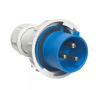 Europa IPW633P IP67 Industrial Plug 230V 2P+E 63A 6H