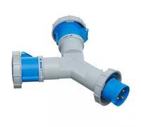 Europa ISPW2323P IP67 Two Outlet Splitter 230V 2P+E 32A 6H