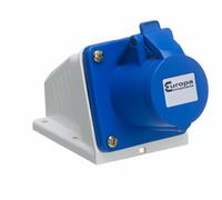 Europa ISS633P IP44 Surface Socket 230V 2P+E 63A 6H