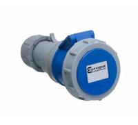Europa ISW633P IP67 In-Line Socket 230V 2P+E 63A 6H
