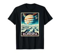 Europa Moon Jupiter Planet Solar System Astronomy T-Shirt