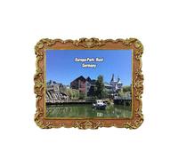 Europa Park Rust Germany Refrigerator Magnet 3D Travel Souvenir Fridge Decoration Magnetic Sticker Craft Collection