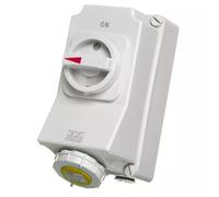 Europa SISW163F IP67 Weatherproof Switched Interlocked Socket 110V 2P+E 16A 4H