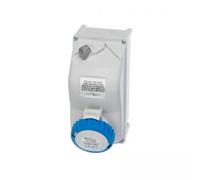 Europa SISW163PF IP67 Interlocked Switched Socket with Key 230V 2P+E 16A 6H