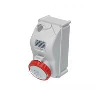Europa SISW164VF IP67 Interlocked Switched Socket with Key 400V 3P+E 16A 6H