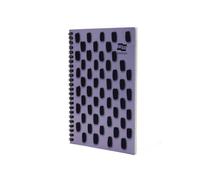 Europa Splash Notebooks 160 Lined Pages A5 Purple Cover (Pack of 3)