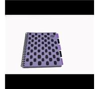 Europa Splash Project Book 200 Lined Pages A4 Purple Cover (Pack of 3)