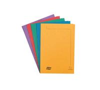 Europa Square Cut Folder 300 micron Foolscap Assorted (Pack of 50) 4820