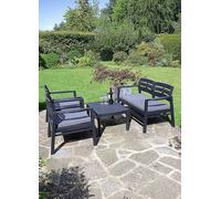 Europa Venice Sofa Set - Anthracite Anthracite