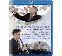 EUROPAKONZERT 2017 (A.OTTENSAMER,BP,M.JANSONS; VON WEBER,DVORAK) BLU-RAY NEW