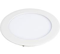 Europalamp DL2440 LED Recessed Ceiling Light Ultra Slim Neutral Aluminium 18 W 22 x 2 cm White