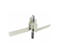 Europart 10028739 Disc Carrier Through-Through-Through-Throttle Drive Shaft Axle for Food Processor MUM4 Such as Bosch Siemens 091027 00091027 Migros Miostar Turmix