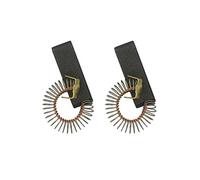 Europart 12-HP-19 Non Original Non-Laminated GEC/GDA Motor Carbon Brush Inserts, 28 x 9 x 4 mm, Pack of 2