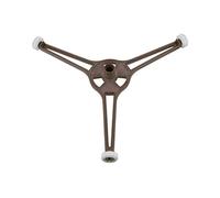 Europart 75-UN-15 Universal Microwave Tripod Arm Turntable Support, Plastic, Silver