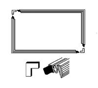 Europart Universal Fridge Door Seal Set 300 x 700 mm