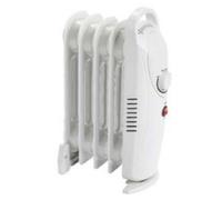 STATUS Oil Filled Radiator, 7 Fin Oil Heater, 1500W Electric Radiator Heater, OFH7-1500W1PKB,White