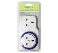 Europasonic 24-hours Mini Mechanical Timer with Dual Socket