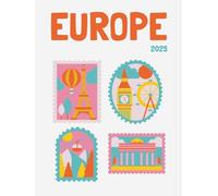 EUROPE 2025: Trendy DIY Travel Journal and Photo Album for Bloggers, Influencers, and Adventure Lovers | Scrapbook for Trip Memories