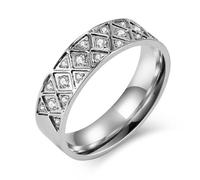 Europe And The United States with Diamond Zirconia Ring, Fashion with Diamond Zirconia Ring
