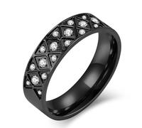 Europe And The United States with Diamond Zirconia Ring, Fashion with Diamond Zirconia Ring