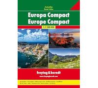 Europe compact atlas f&b: Wegenatlas 1:1 500 000: Wegenatlas schaal 1 : 1.500.000 (F&B Atlassen)