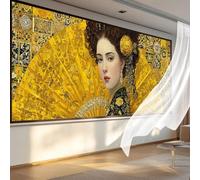 Europe Diamond Painting Princess Large Diamond Art for Adults 110x50cm, DIY Craft Kits for Beginners Crystal Embroidery Canvas Mosaic Paintings for Home Wall Room Decor, Hobbies for Women Gifts qL63