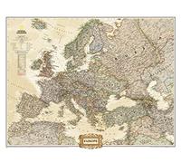 Europe Executive, Laminated: Wall Maps Continents (National Geographic Reference Map)