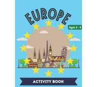 Europe Geography Activity Book: World Geography Workbook For Kids