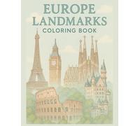 Europe Landmarks Coloring Book (World Landmarks Coloring Book Series)