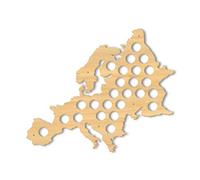 Europe Map Mini Beer On Bottle Beer Board 3 Colors To Choose For Gift For Him M0022 50x50cm