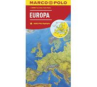 Europe Marco Polo Map: 1:2 500 000 (Marco Polo Maps): Wegenkaart Schaal 1 : 2.500.000