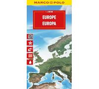 Europe Marco Polo Map (Marco Polo Maps)
