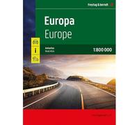 Europe Road Atlas 1:800,000 - NEW Freytag & Bernd 2025