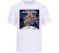 Europe The Final Countdown T-Shirt Men's Unisex Tee White(Small)