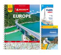 Europe - Tourist and Motoring Atlas (A4-Spiral): Tourist & Motoring Atlas A4 spiral (Atlas (Michelin)), cover may vary