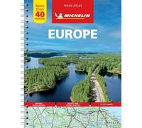 Europe - Tourist and Motoring Atlas (A4-Spiral) by Michelin (Spiral bound)