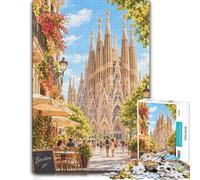 Europe Travel Gothic Cathedral Adult Puzzle 1000pcs (38x26cm) | For a classic tabletop challenge, this adult jigsaw puzzle with 1000 pieces works for solo puzzling or shared time.
