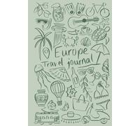 Europe Travel Journal: Small Green Cover