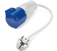European 16A Mains Hook Up Adaptor Lead Plug Coupler Caravan Camping Site