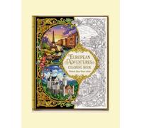 european adventures: coloring book