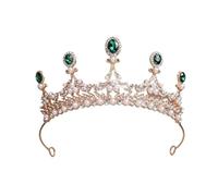 European American Princess Crown Bridal Headpiece, Wedding Crown Hairband