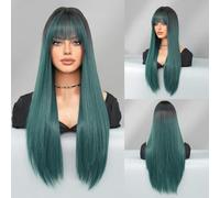 European And American Ladies Fashion Wig Long Straight Hair Wig Full Head Cover